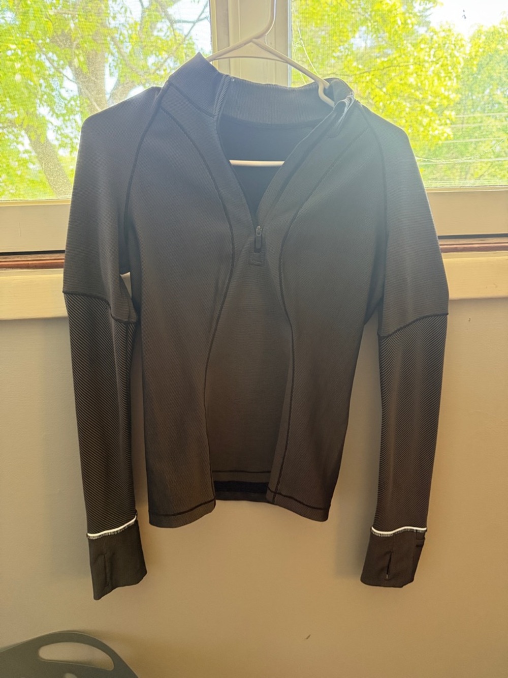 lululemon athletica Black Long Sleeve Half-Zip Pullover